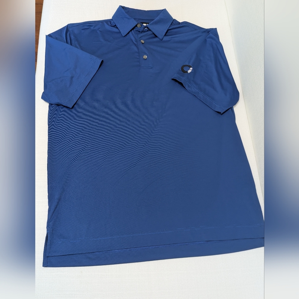 FootJoy Blue Performance Golf Polo Shirt